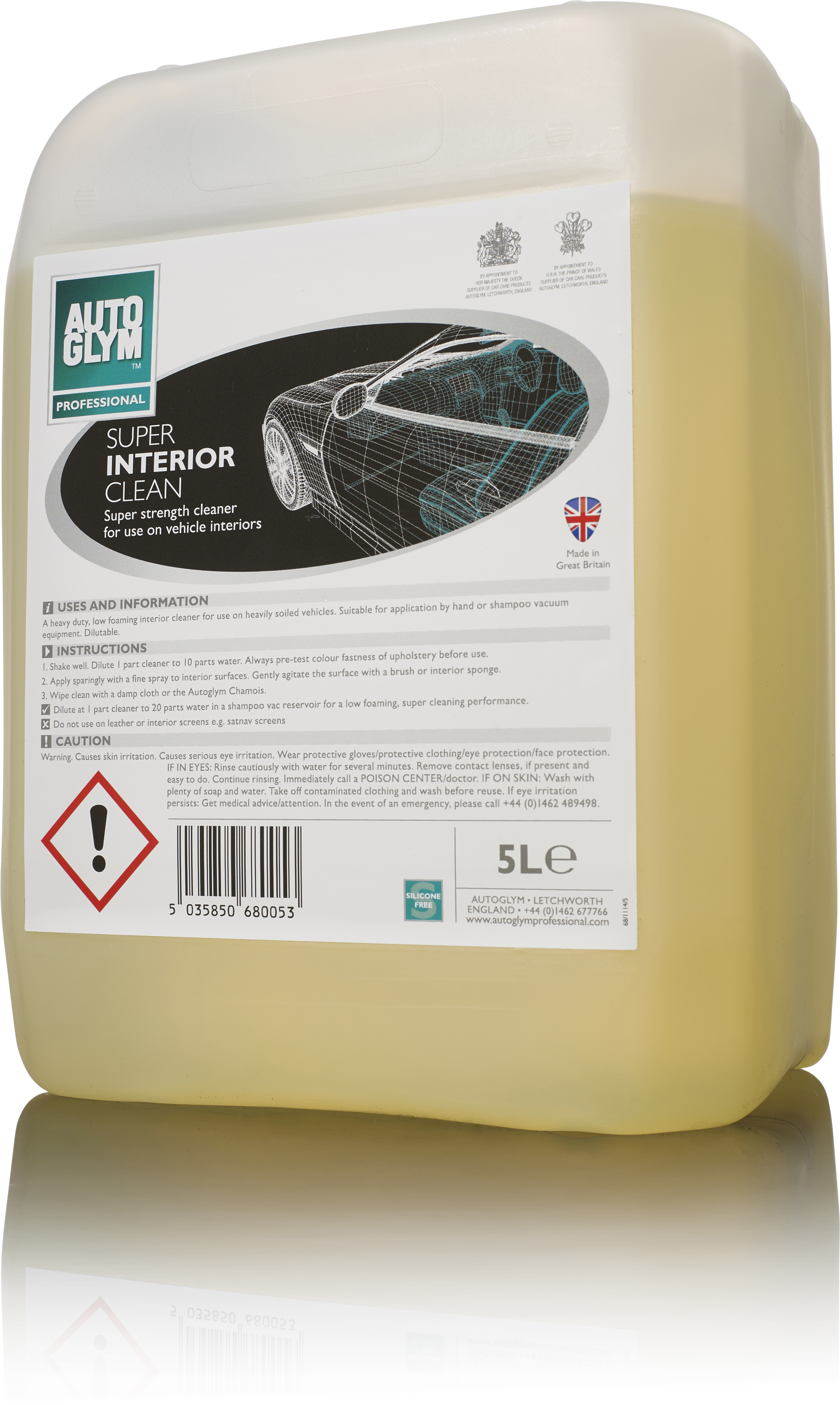 945680050 SUPER INTERIOR CLEAN 5 L (SUPER CLEAN SANITISER)